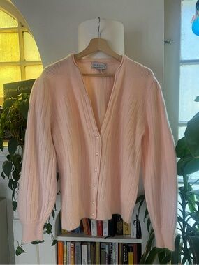 Vintage Baby Pink Cardigan